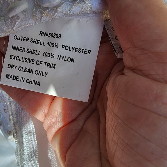 Lady Roi Bridal Dress Size 8 In Great Shape a Very Gorgeous Dress - Picture 13 of 14